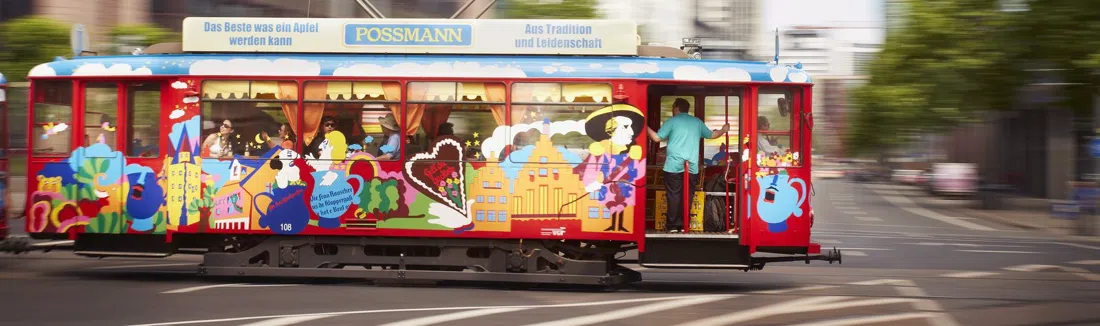 Ebbelwei-Express (Apple Wine Express tram), Frankfurt