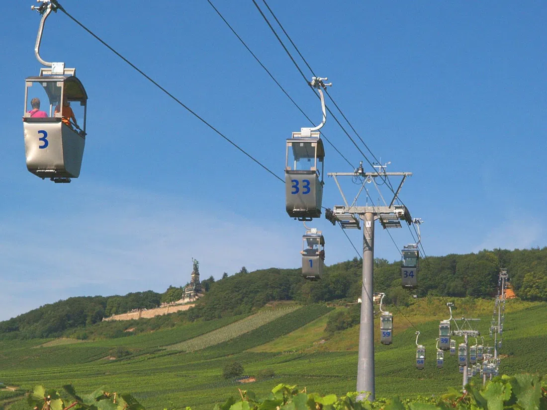 Seilbahn Rüdesheim, Frankfurt