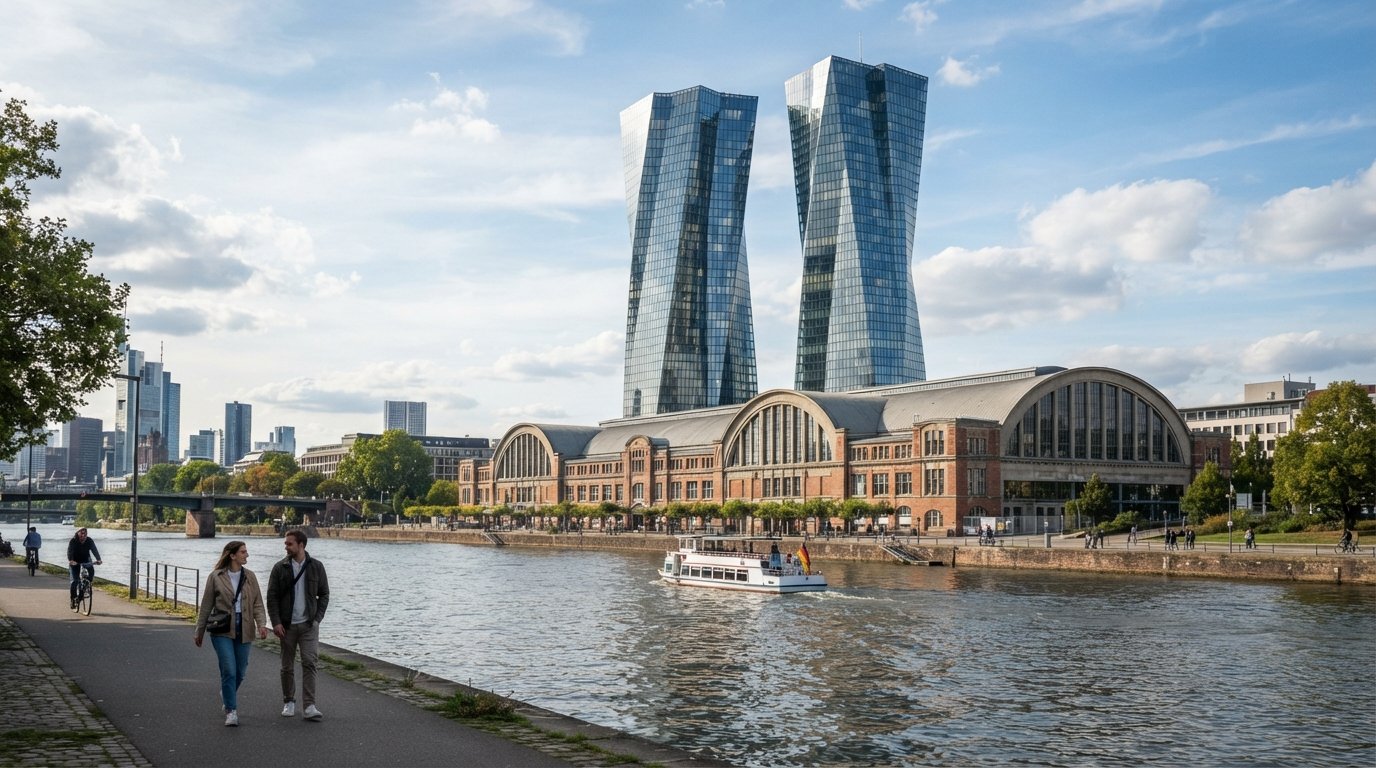 Ostend, Frankfurt: the Harbour Quarter Learning to Breathe
